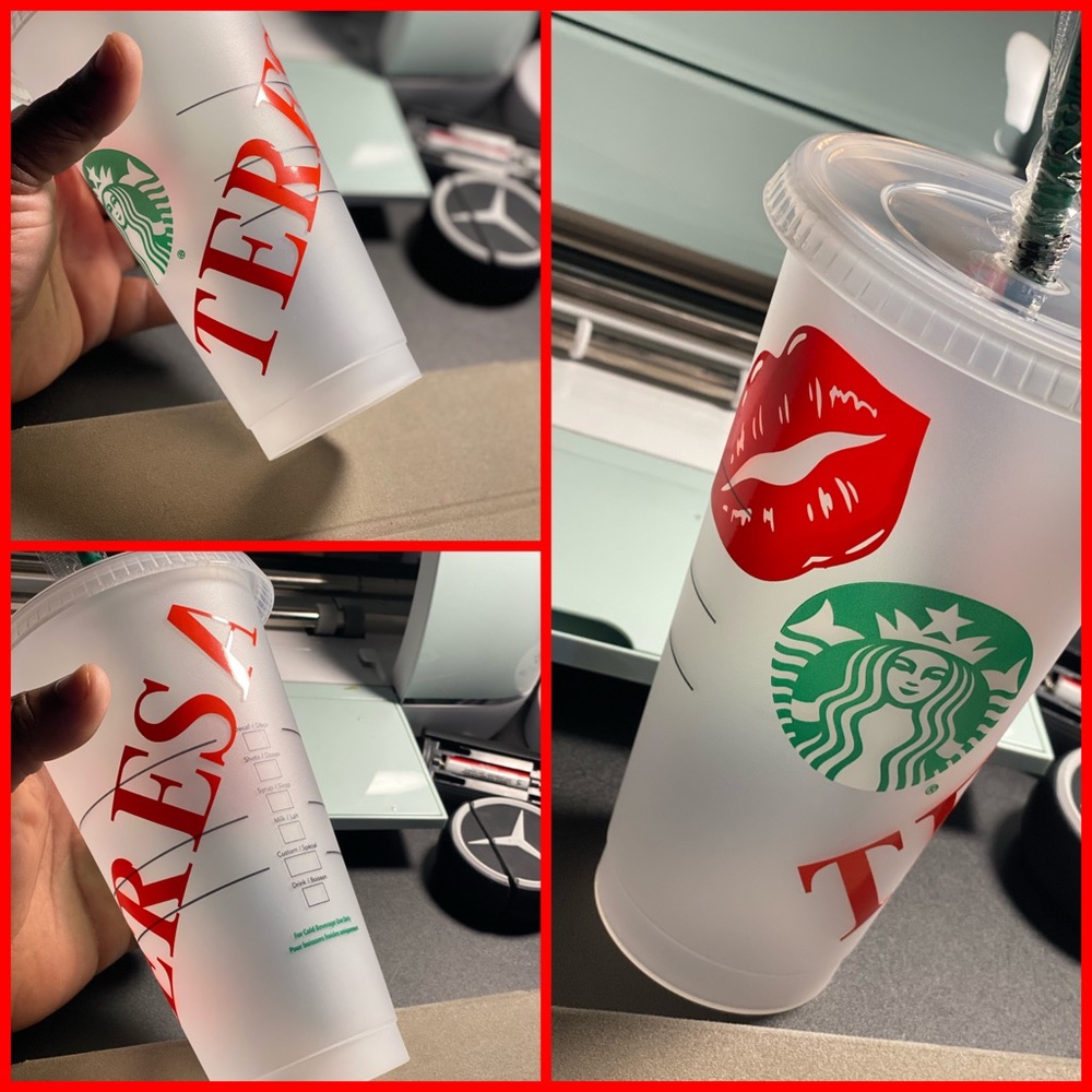 CUSTOM NAME STARBUCKS TUMBLER